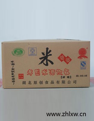 米婆婆米酒饮品外箱图1