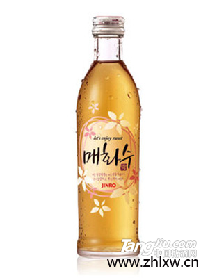 韩国真露梅花秀青梅果酒 300ml图1
