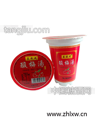 豆成成酸梅汤1X30杯
