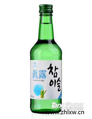 韩国真露竹炭烧酒360ml图1