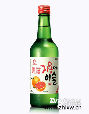 韩国真露西柚味360ml图1