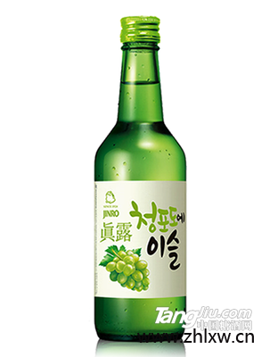 韩国真露葡萄味360ml图1