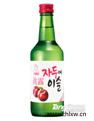 韩国真露李子味360ml图1