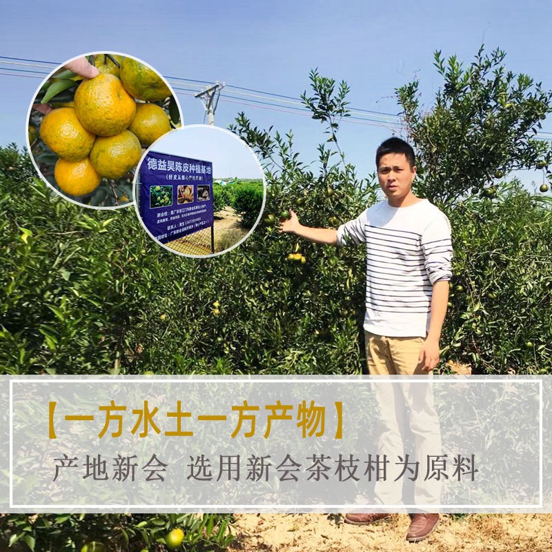 【德益昊】新会陈皮10年15年陈皮陈皮厂家自然陈化药食同源图4