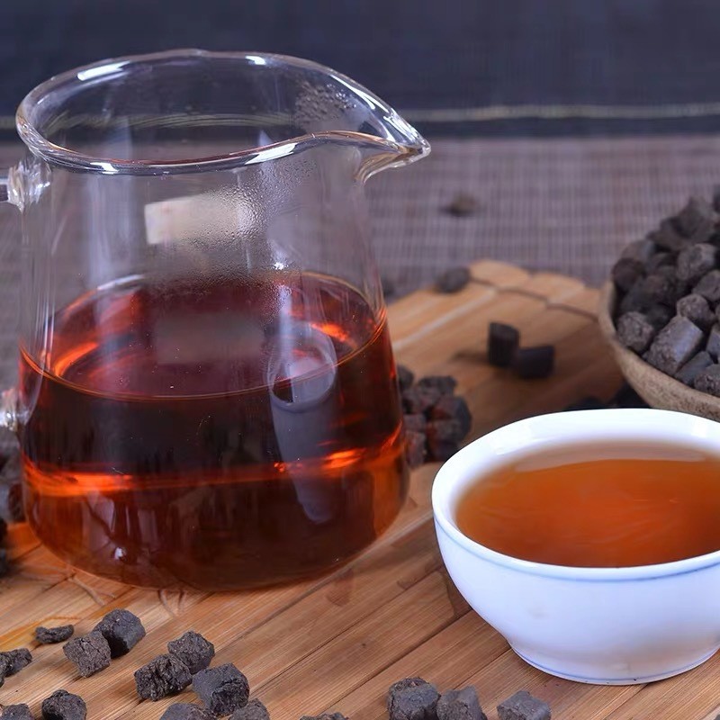 大量批发 云南普洱茶叶 勐海糯米香碎银子 茶化石 老树熟茶 散茶图3