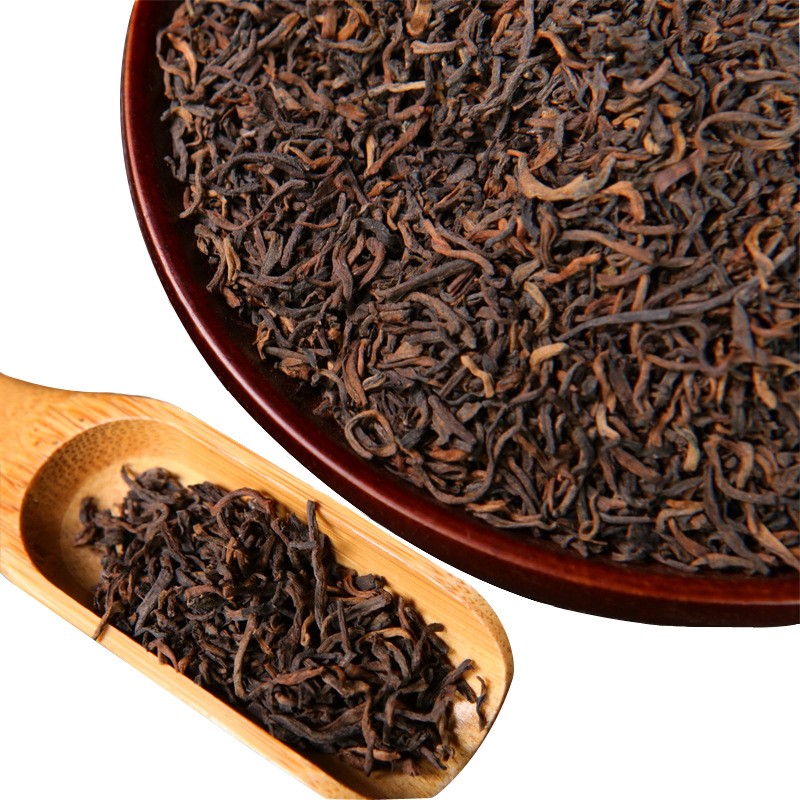 批发云南勐海普洱茶熟茶散茶宫老廷古树口粮茶散装特产黑茶叶直销图4