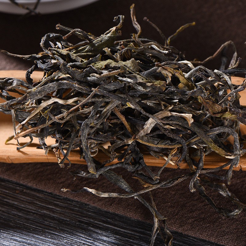云南普洱茶生茶散茶景迈古树纯料500g带手提袋手提袋礼盒装包邮图2