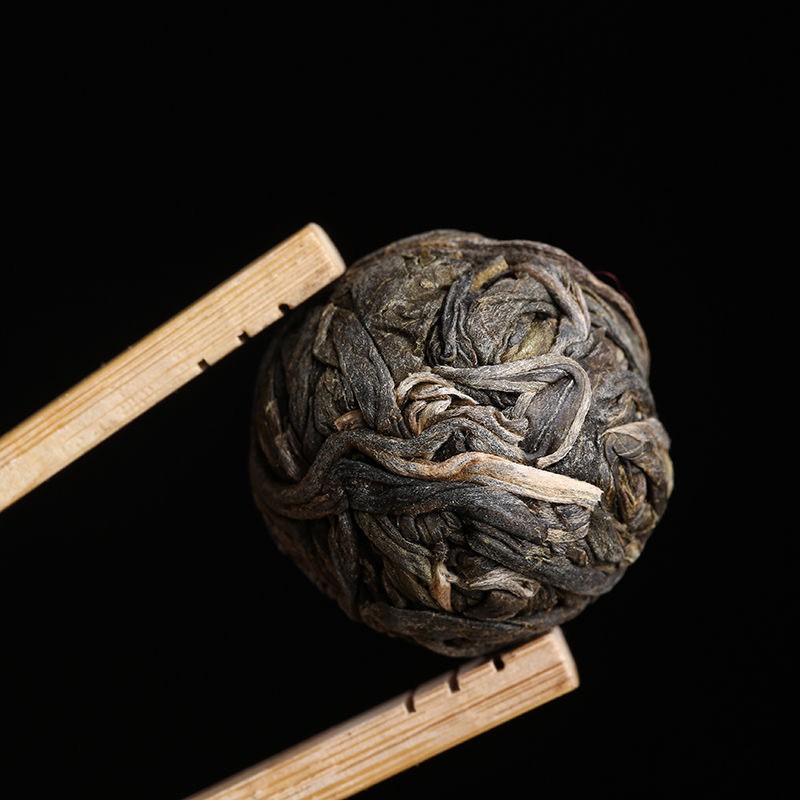批发云南普洱茶生茶龙珠 散装称重手工迷你小沱茶产地货源头厂货图2