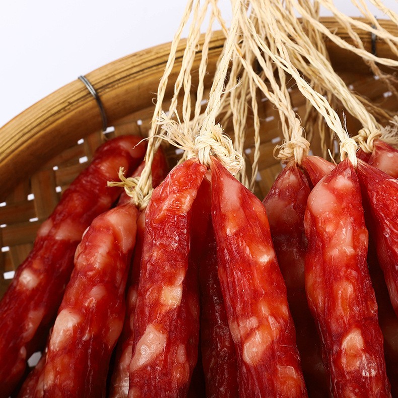 腌制二八腊肠 广式香肠农家10斤散装煲仔饭腊肠包邮厂家批发图2