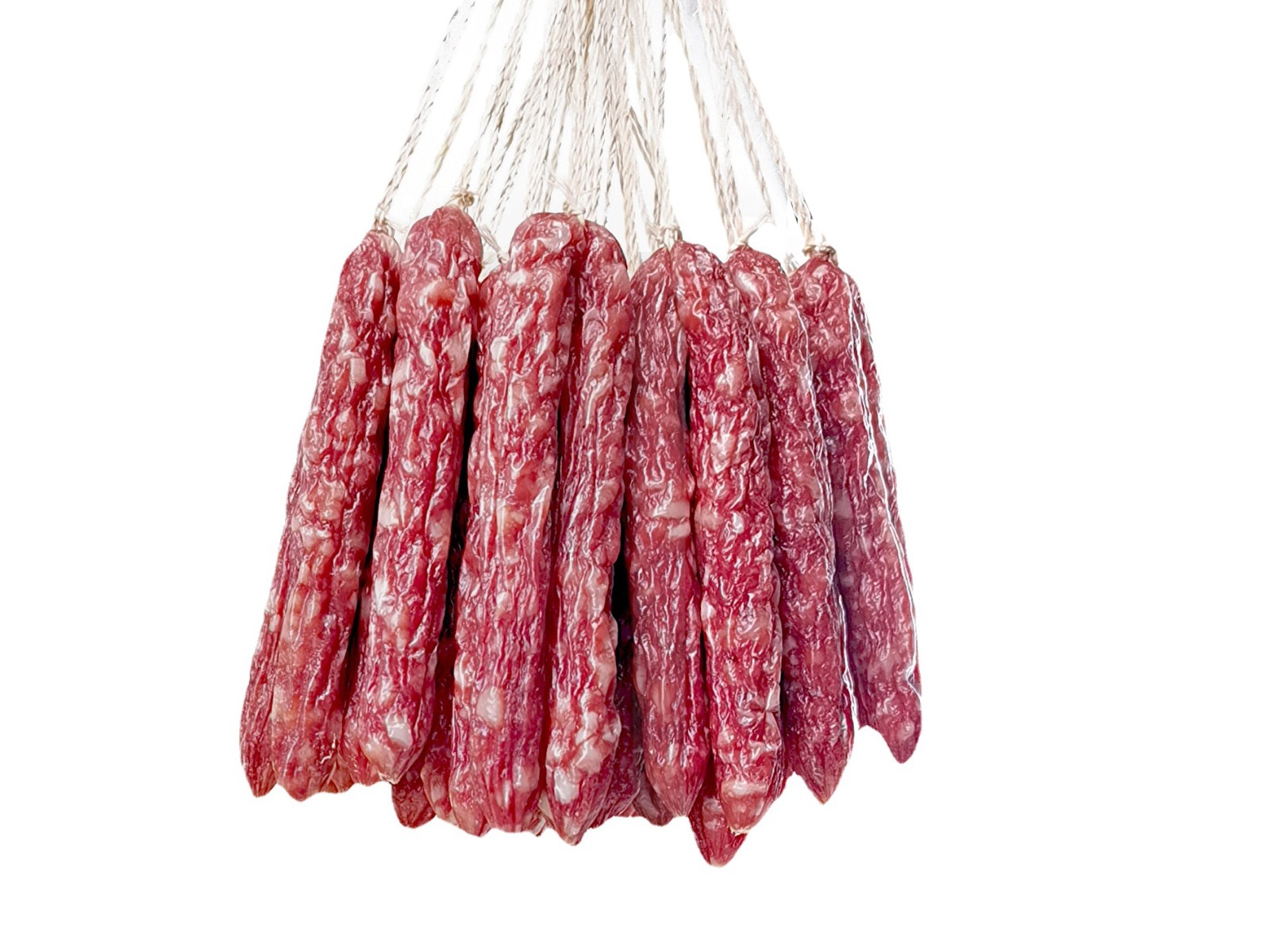 批发广式广味腊肠广东香肠腊肉 散装猪肉香肠烤肠 中山黄圃厂家图5