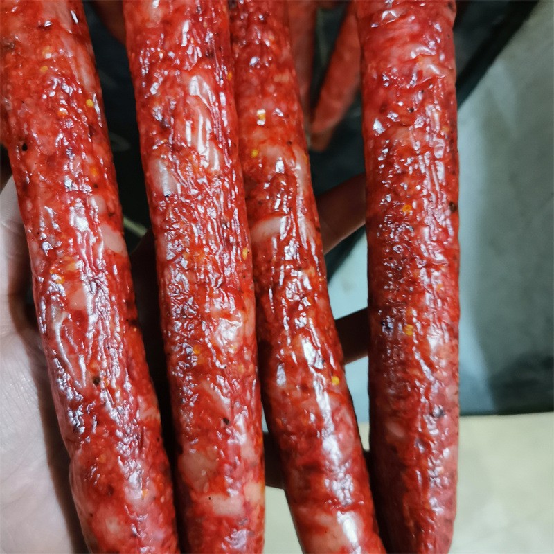 厂家批发烘干香肠麻辣香肠五香腊肠广味香肠四川农家风味腊肉肠图4
