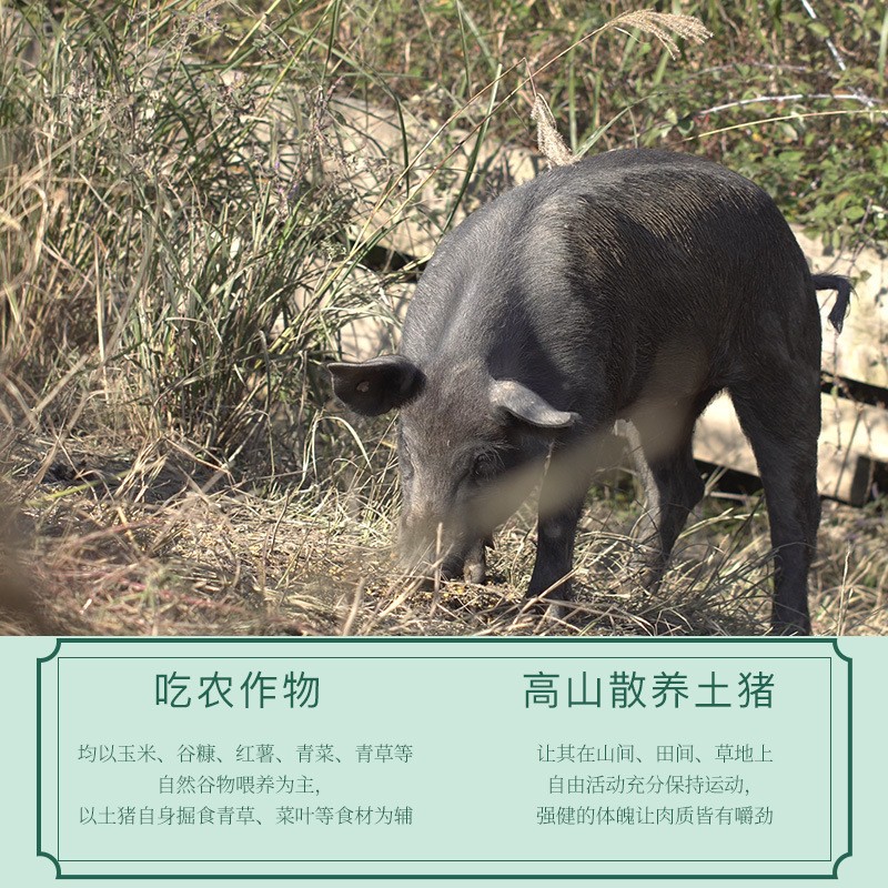 美缀美重庆城口老腊肉500g四川特产手工烟熏腊味风干腊货批发图2