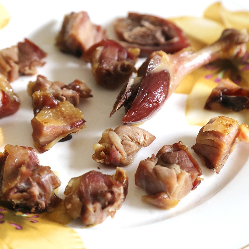 厂家现货广味腊味摆地摊货源咸鸭腿腌制腊鸭腿 腊鸭广东图3