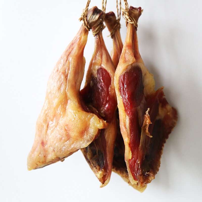 厂家现货广味腊味摆地摊货源咸鸭腿腌制腊鸭腿 腊鸭广东图2