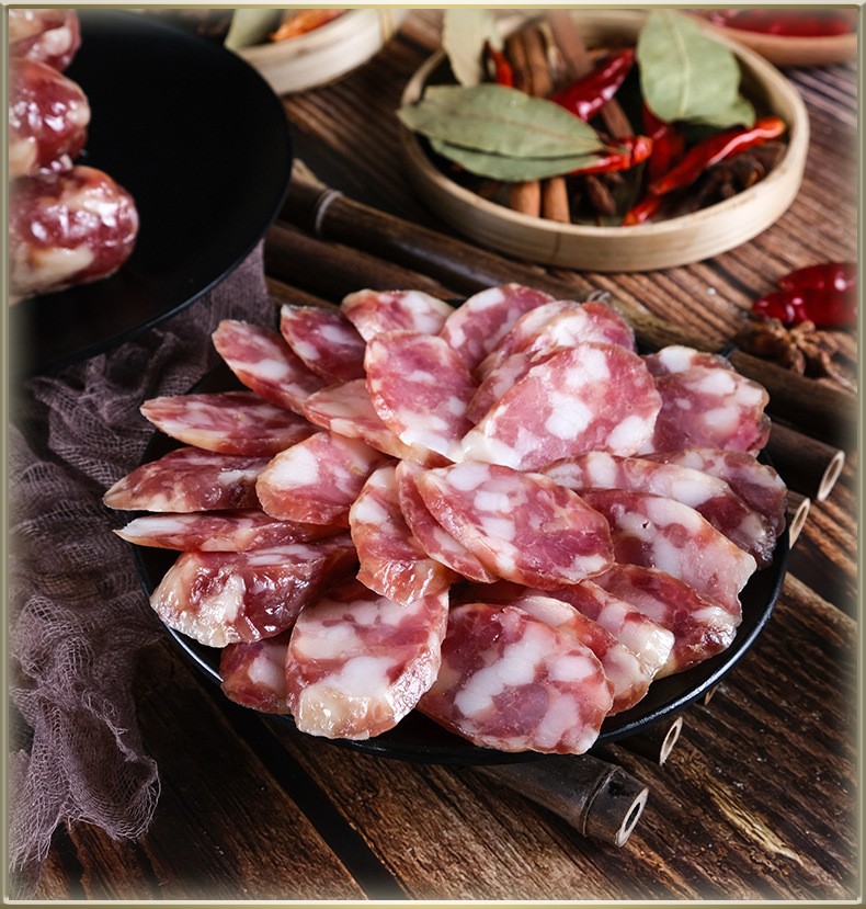 广味香肠广式腊肠农家腊味匠心工艺传统味道厂家批发图2