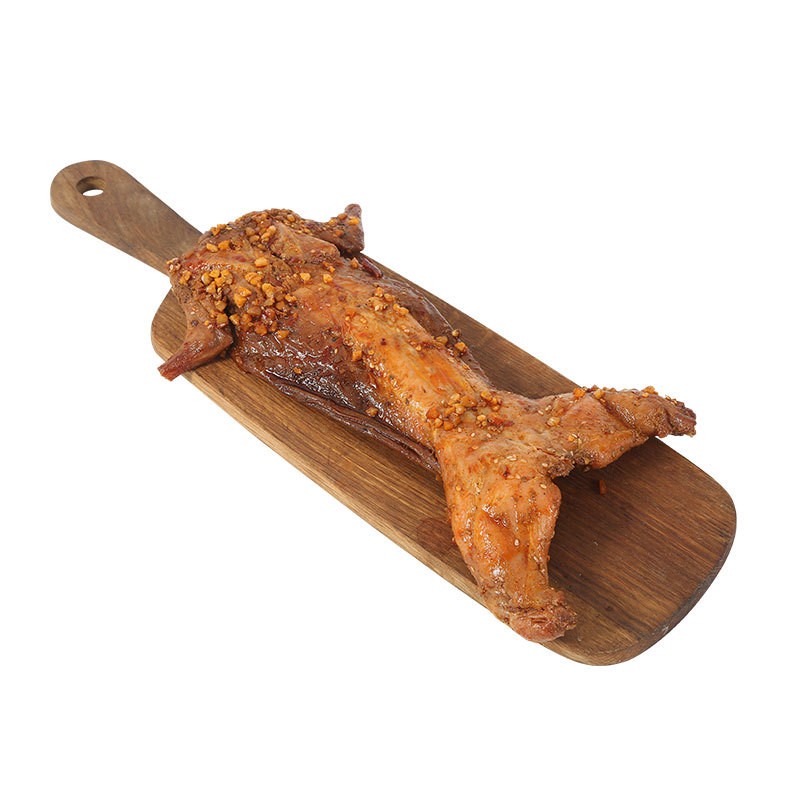 厂家直供手撕烤兔整只兔子肉四川特色冷吃兔批发麻辣熟食一件代发图5