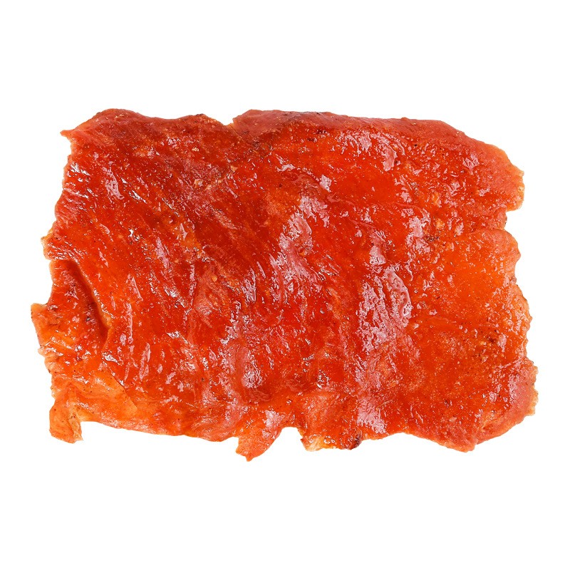潮源味厂家直供猪肉脯零食小吃整片原切猪肉干肉干散装整箱5斤图5
