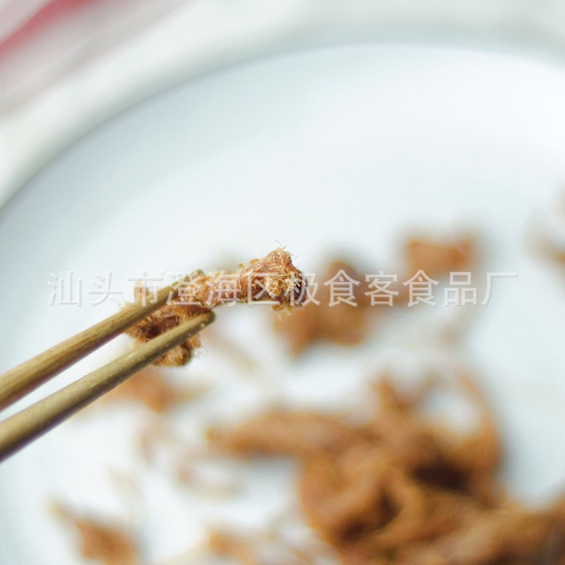 厂家批发 麻辣手撕猪肉条 可散装或者分装图4