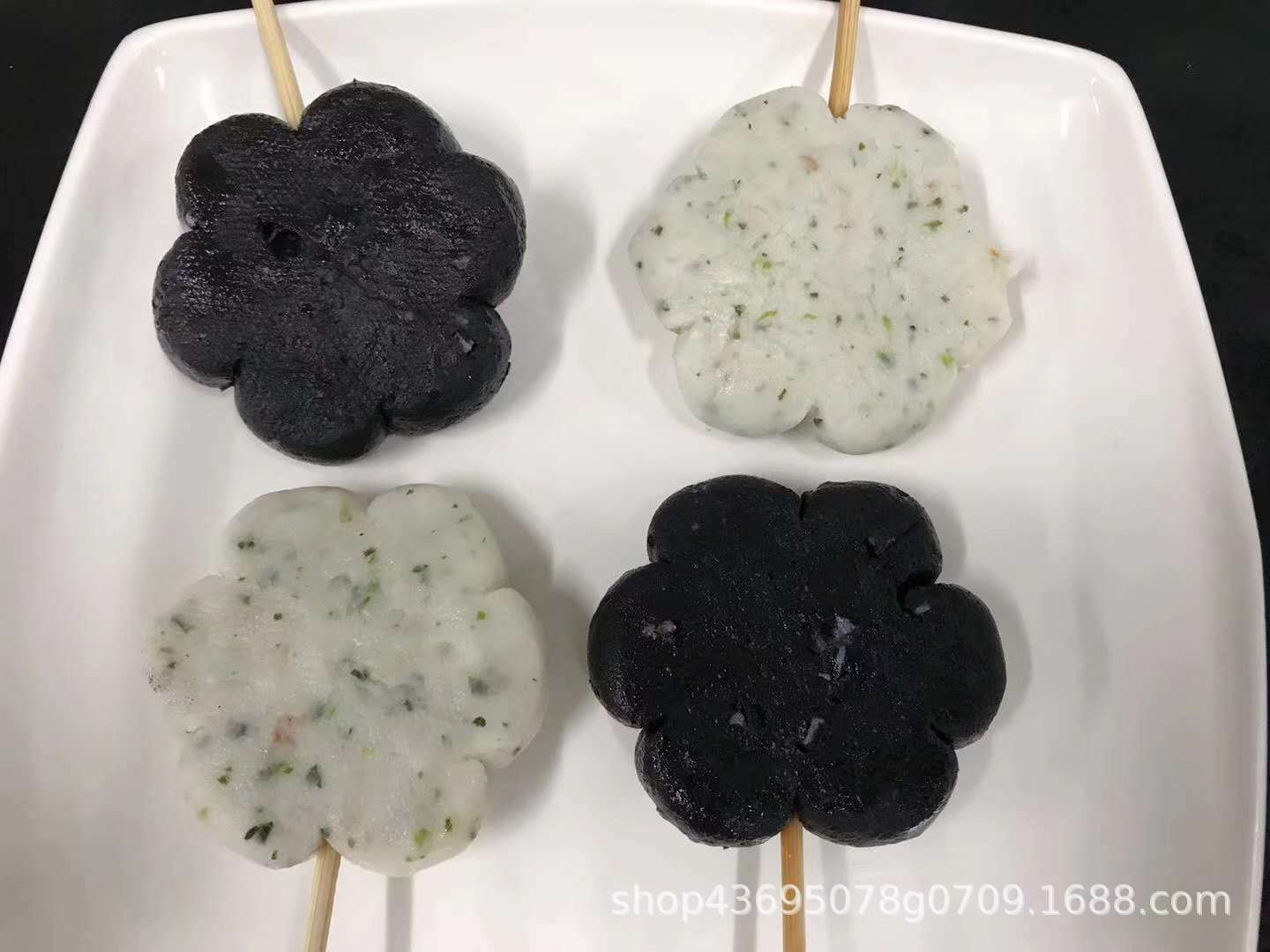 玖嘉久海鲜棒棒糖虾滑墨鱼滑口味豆捞火锅串串食材25g*20个/包图4