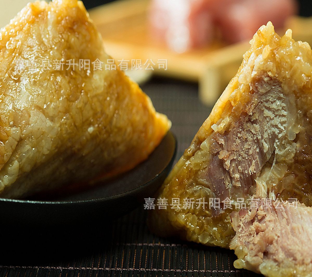 蛋黄大肉粽豆沙粽私房大肉粽蜜枣粽160g嘉兴大肉粽图2