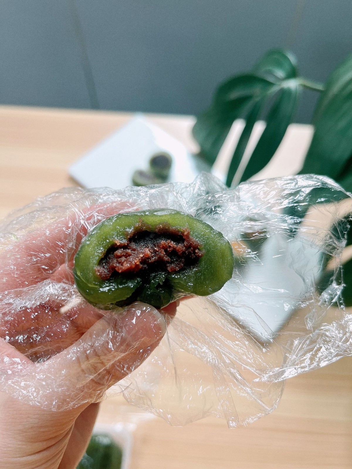 豆沙青团定制代工团购江南小吃传统小食季节性清明果艾草团图2
