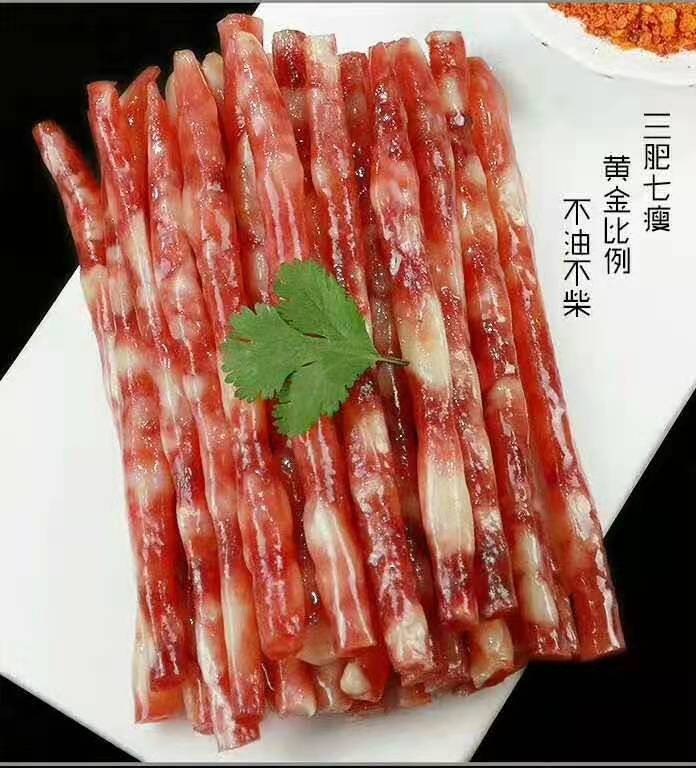 中式小香肠、四川小腊肠、火锅串串烧烤煲仔饭纯肉香肠90克*50袋图3