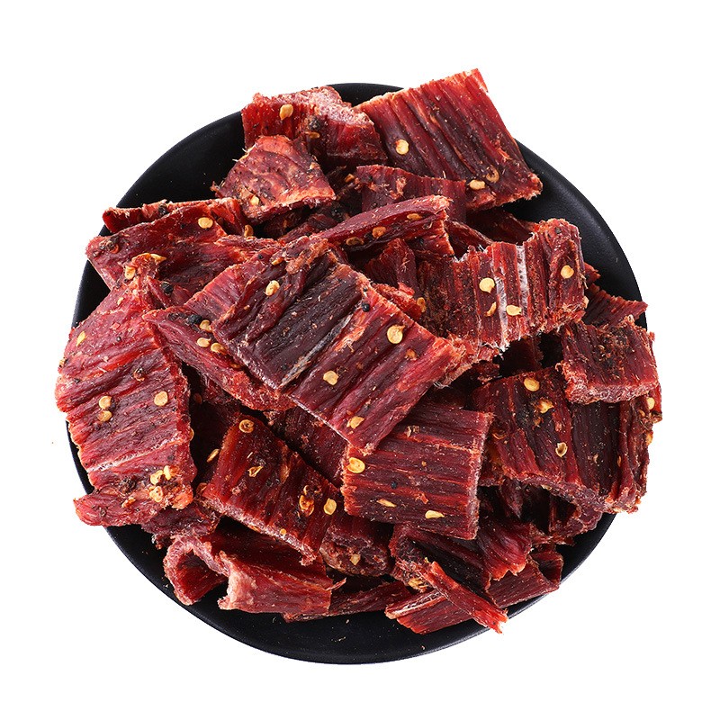 风干猪肉风干牛肉四川特产风干肉手撕麻辣牛肉直供风干牛肉干批发图5