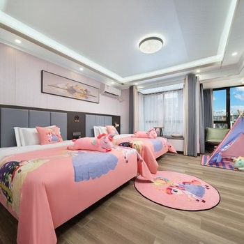 茶卡盐湖亲子房（全景景观+舒适空间+酒店提供自助洗衣房）图2