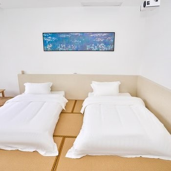 子卿·绝美湖景日出榻榻米双床房图5