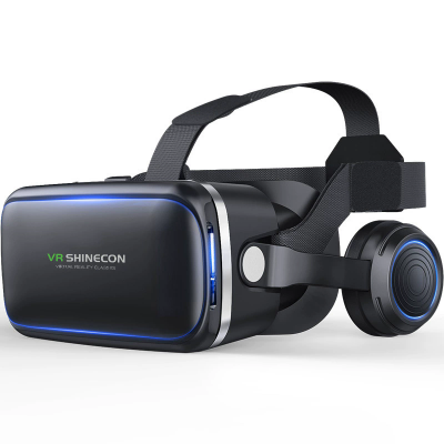 新款头戴式3D虚拟现实vr眼镜游戏头盔跨境优选AI眼镜工厂