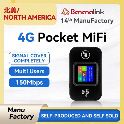 北美Mifi3000毫安随身WIFI无线车载MIFI支持部分运营商4G路由器