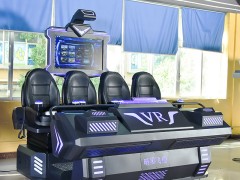 四人飞船互动vr设备vr四人战车多人对战vr四人影院游戏设备定制