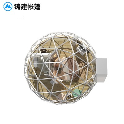 高端玻璃球形帐篷 民宿文旅酒店帐篷透明星空房泡泡屋 星空帐篷
