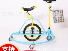 奥威特冰陆两用双人独轮冰车黄金搭档双人冰上自行车支持定制