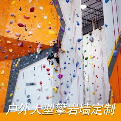 户外景区大型攀岩墙专业厂家成人拓展训练儿童体能攀爬游乐设备厂