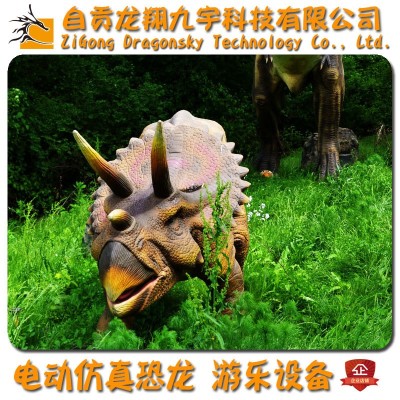 伺服电机大型会动会叫仿真恐龙模型雕塑雕像游乐园侏罗纪公园摆件
