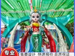 内透光带动作大型玻璃钢雕塑 商场广场展会景观卡通形象动物雕像